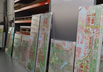 Staalbond panelen gereed voor transport