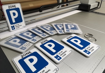 Dibond parkeerborden