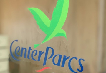 Transparante sticker Center Parcs